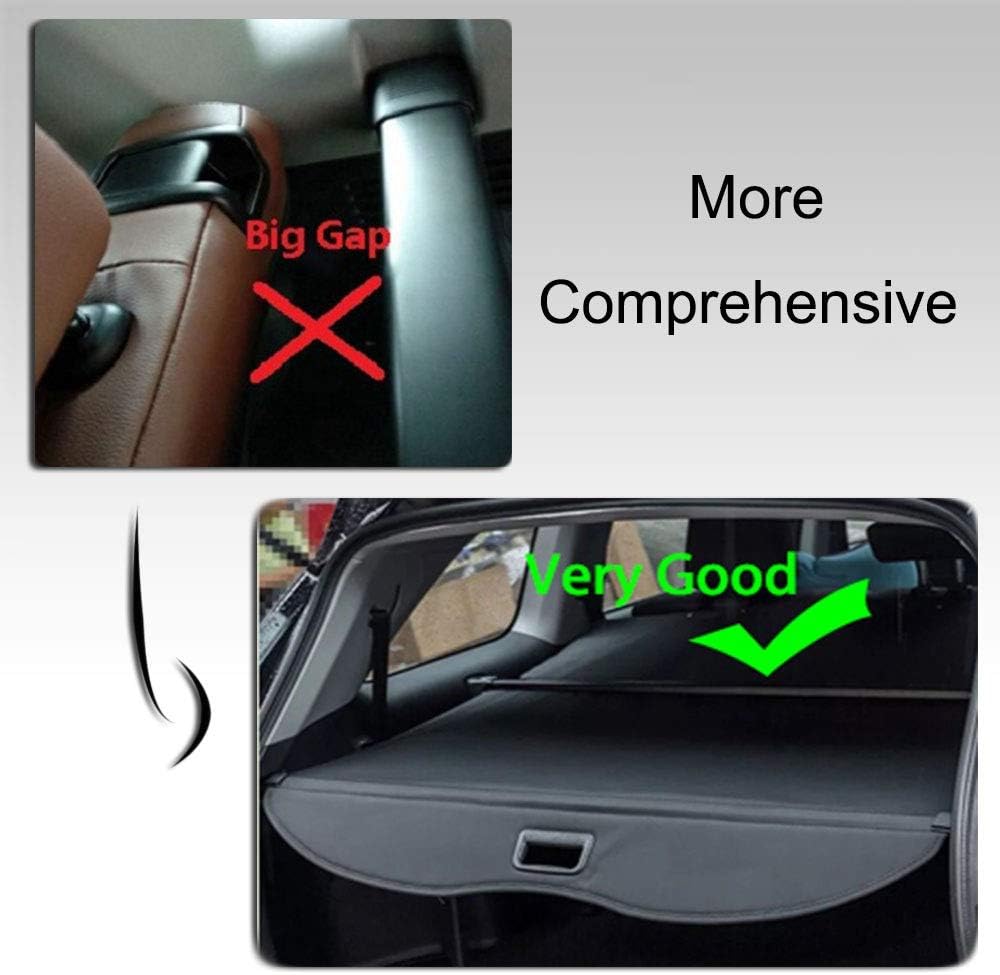 Black Trunk Cargo Cover for VW Volkswagen Tiguan 2018-2020 M273417
