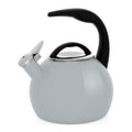 Fog Gray Enamel-On-Steel Teakettle M51464