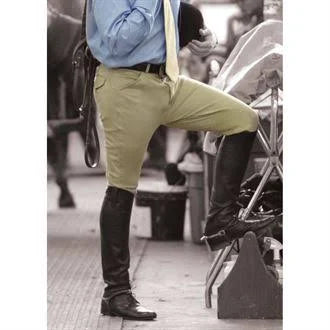 Beige Euroweave Knee Patch Breech O789