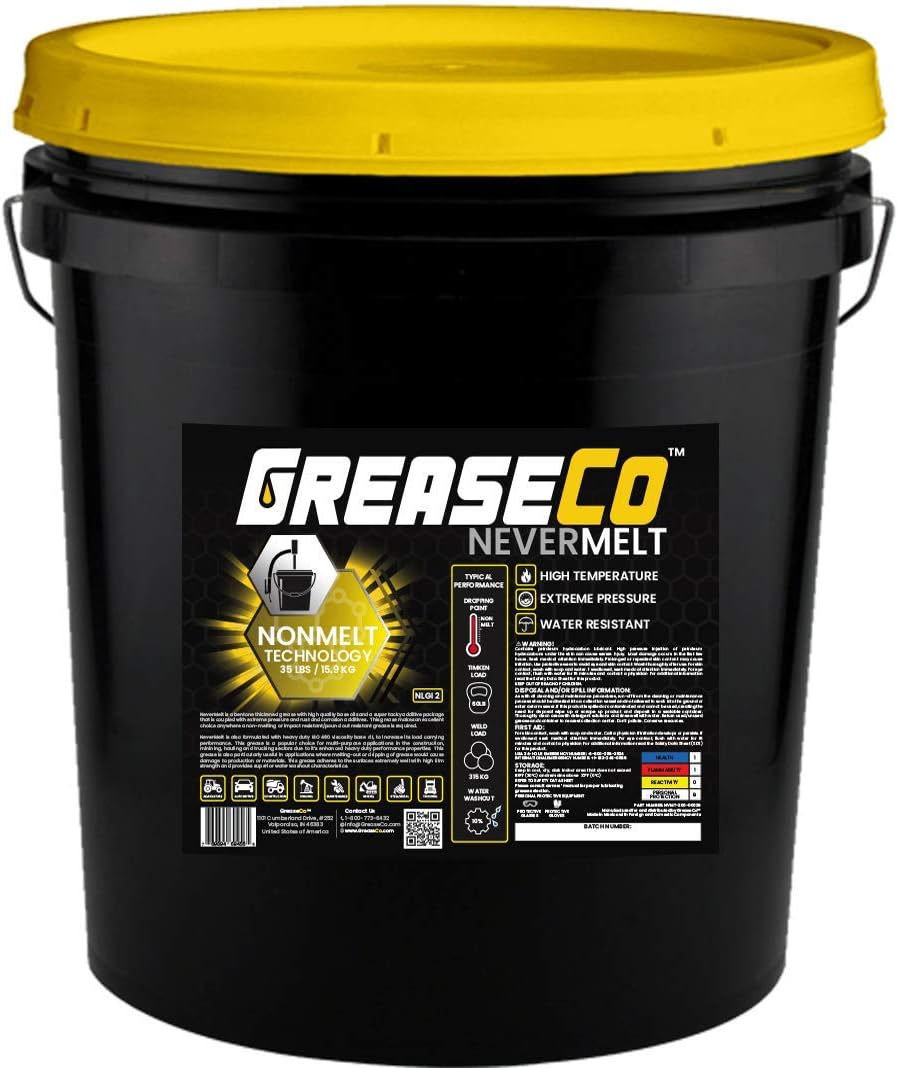 Red Tacky Grease Pail - NLGI 2 - 35 LB V58503