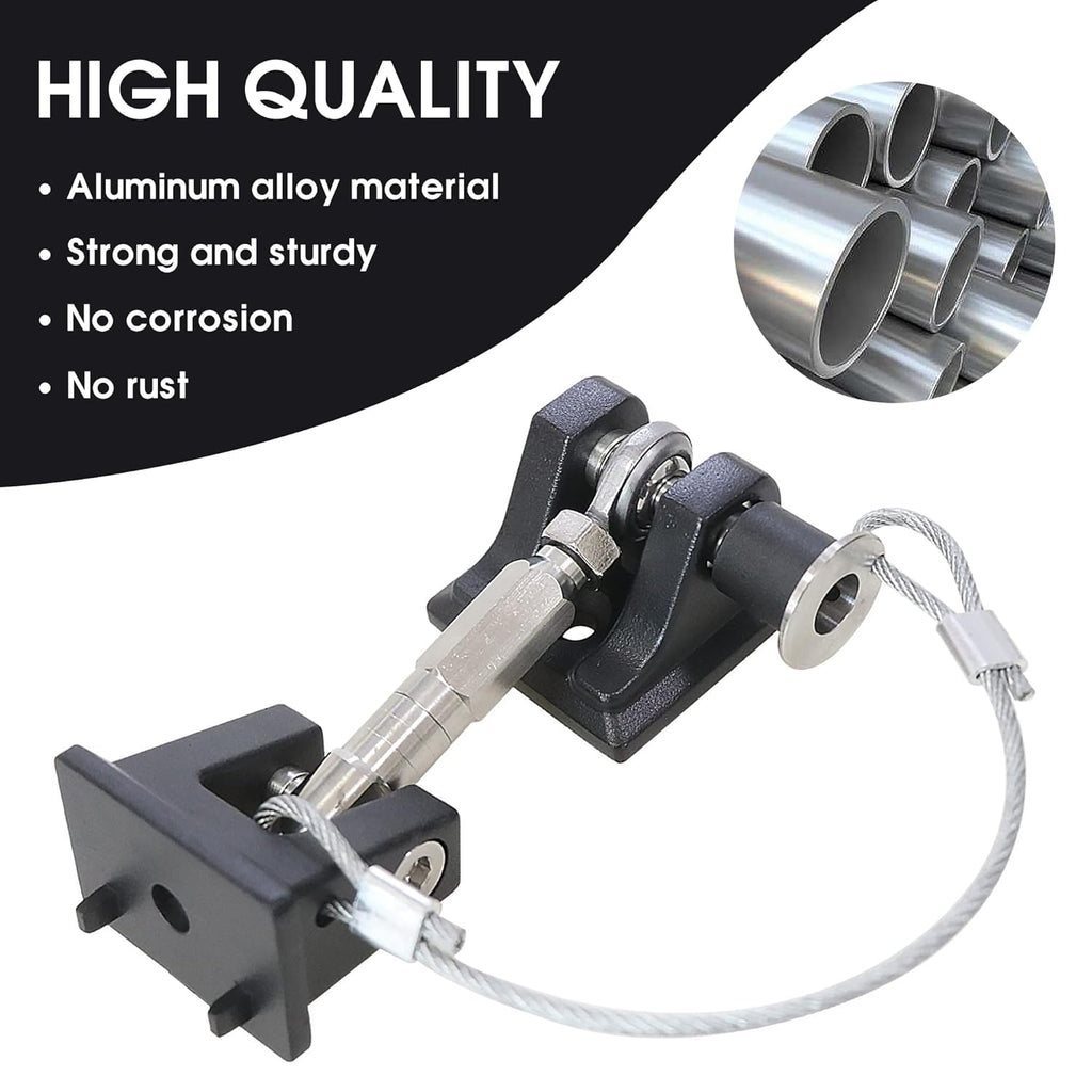 Aluminum Locking Hood Latch Kit for Jeep Wrangler JK H693