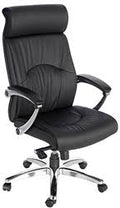 Executive High Back Eco-Leather Chair with Chrome Base U27325