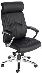 Executive High Back Eco-Leather Chair with Chrome Base U27325