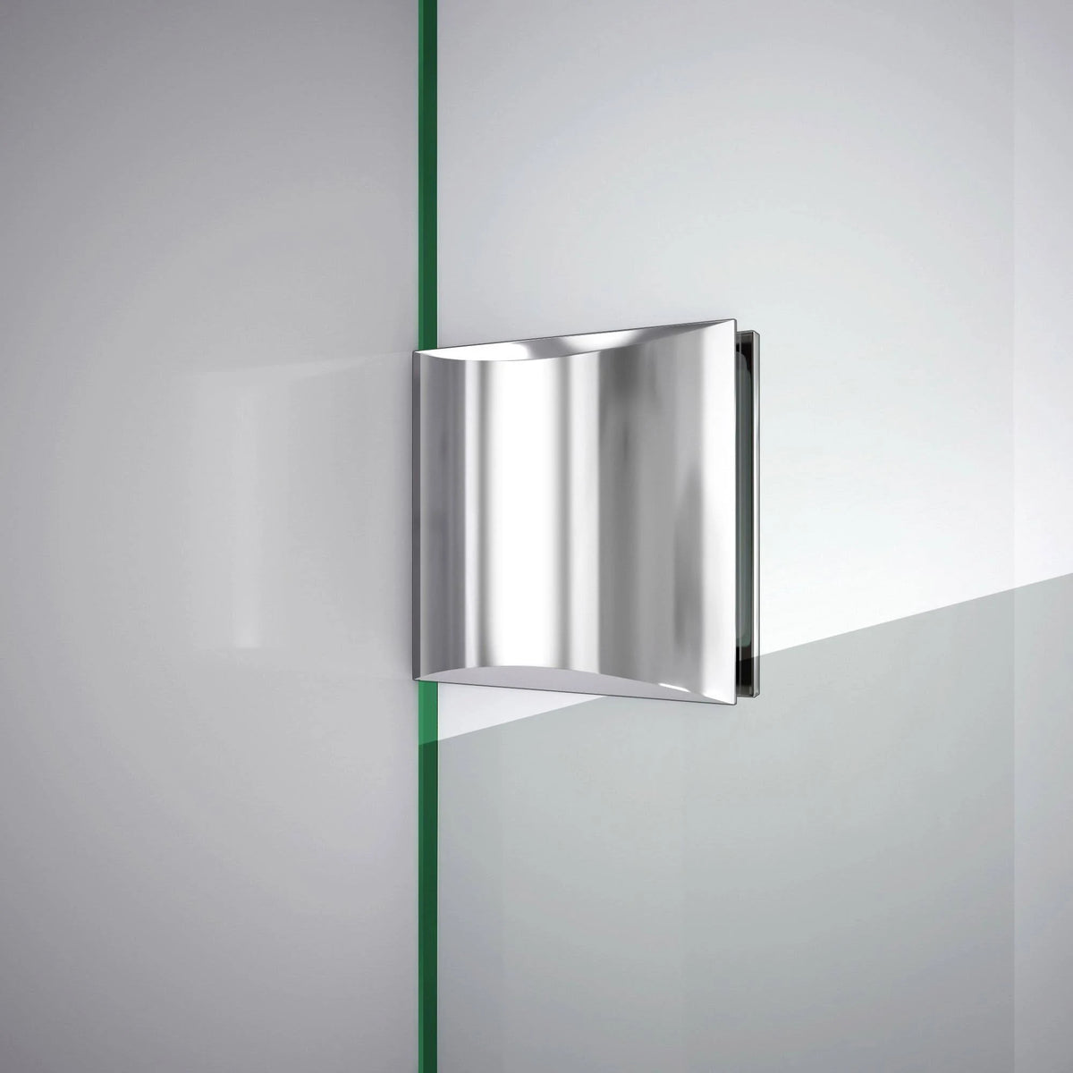 Brushed Nickel Hinged Shower Enclosure W278