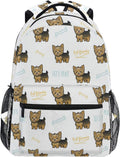 Yorkie Yorkshire Terrier Backpack X100