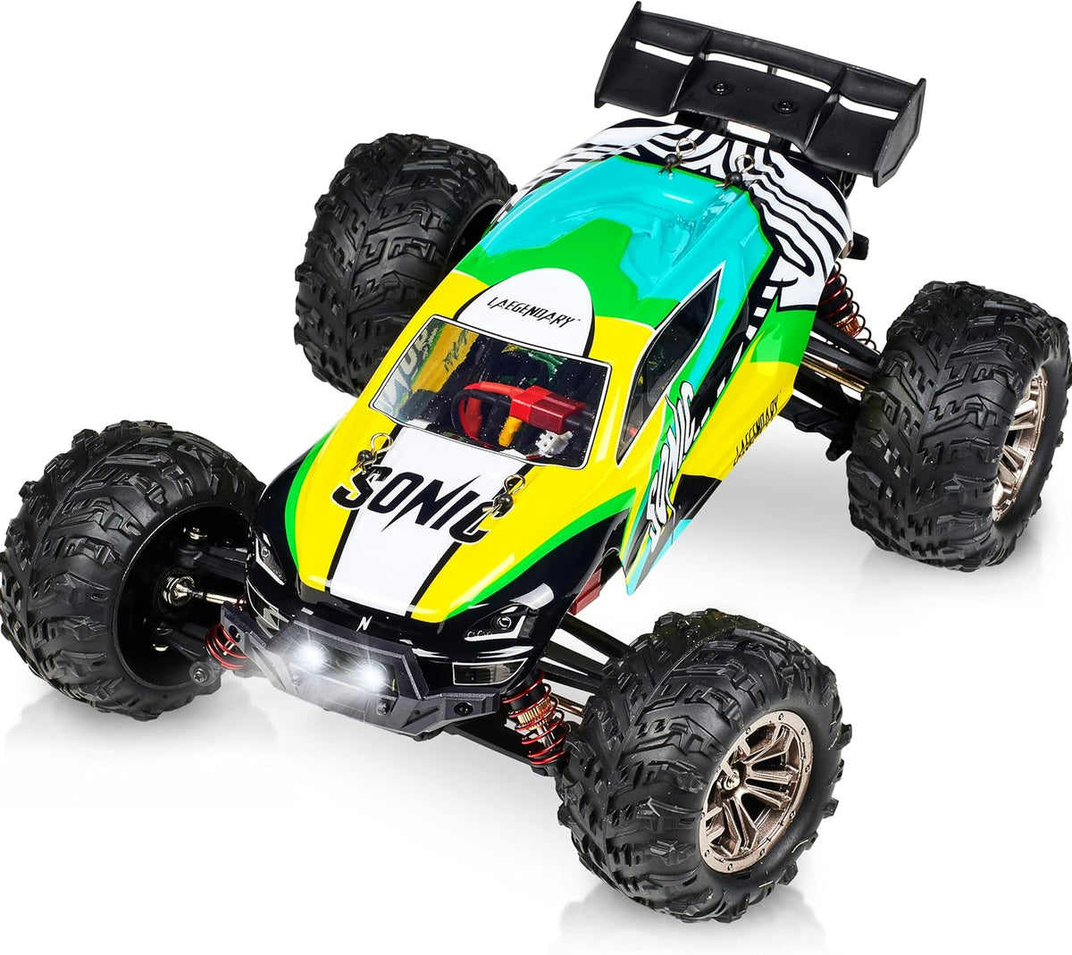 4x4 Offroad Monster Truck Remote Control Car, 1:16 Scale, Brushed, Waterproof Y509