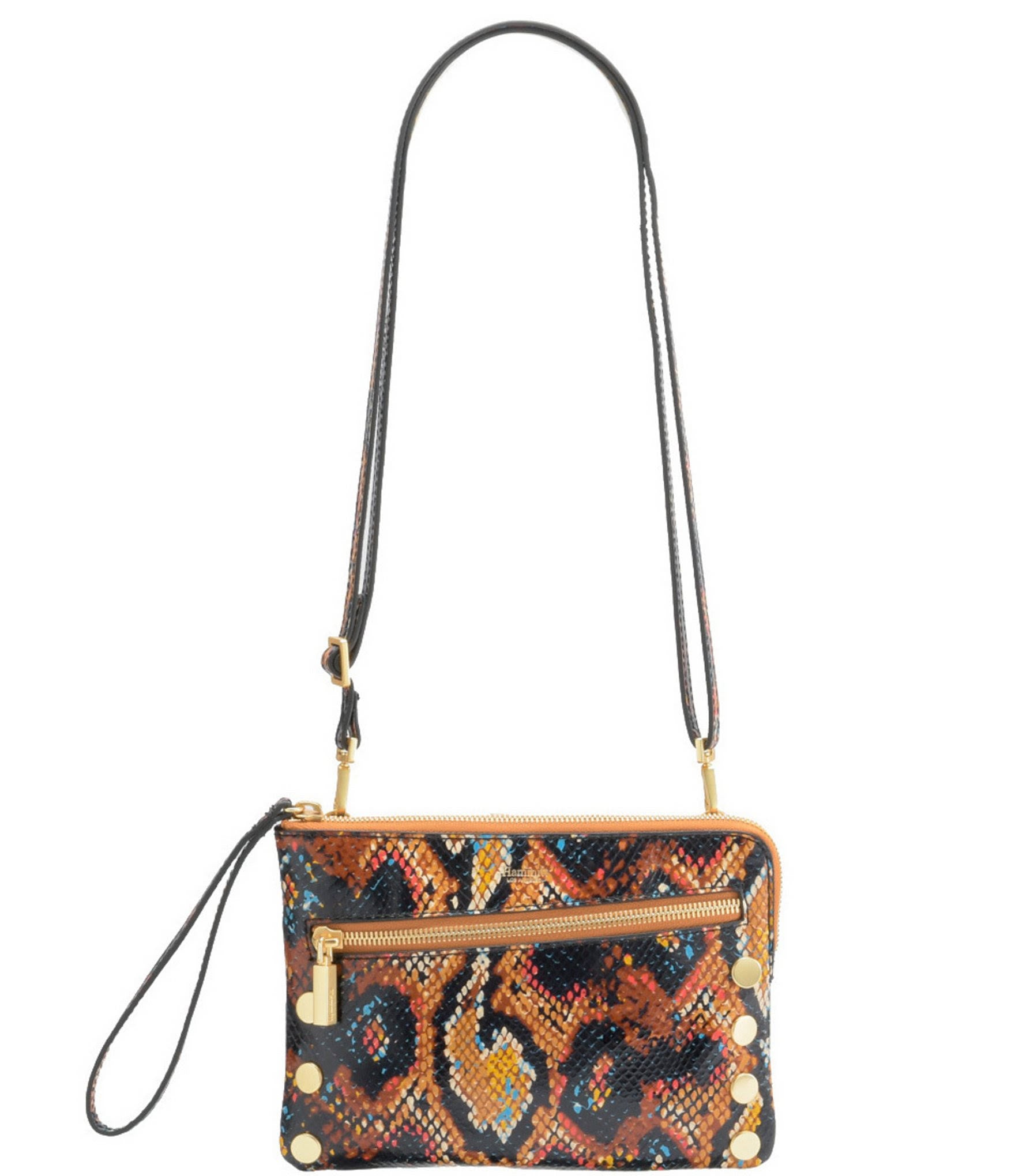 Brushed Gold Small Clutch D82409