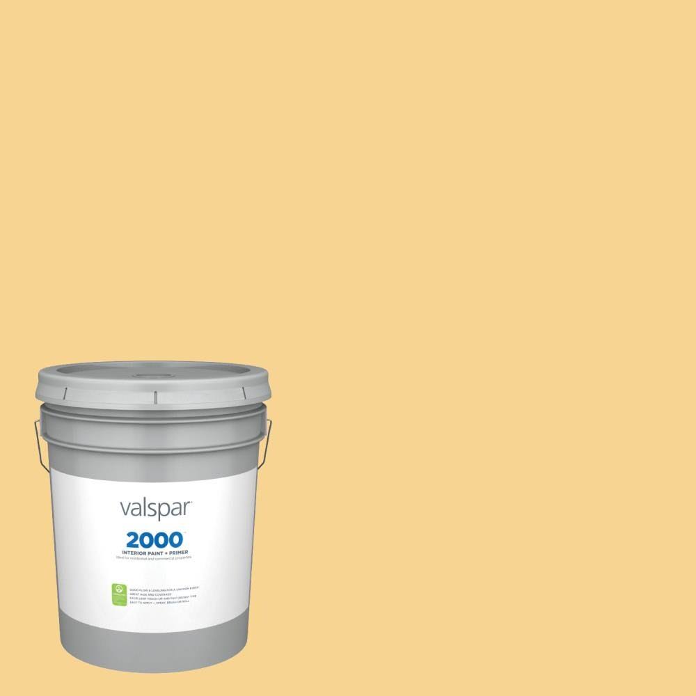 Flat Classical Yellow Interior Paint (5-Gallon) L8767