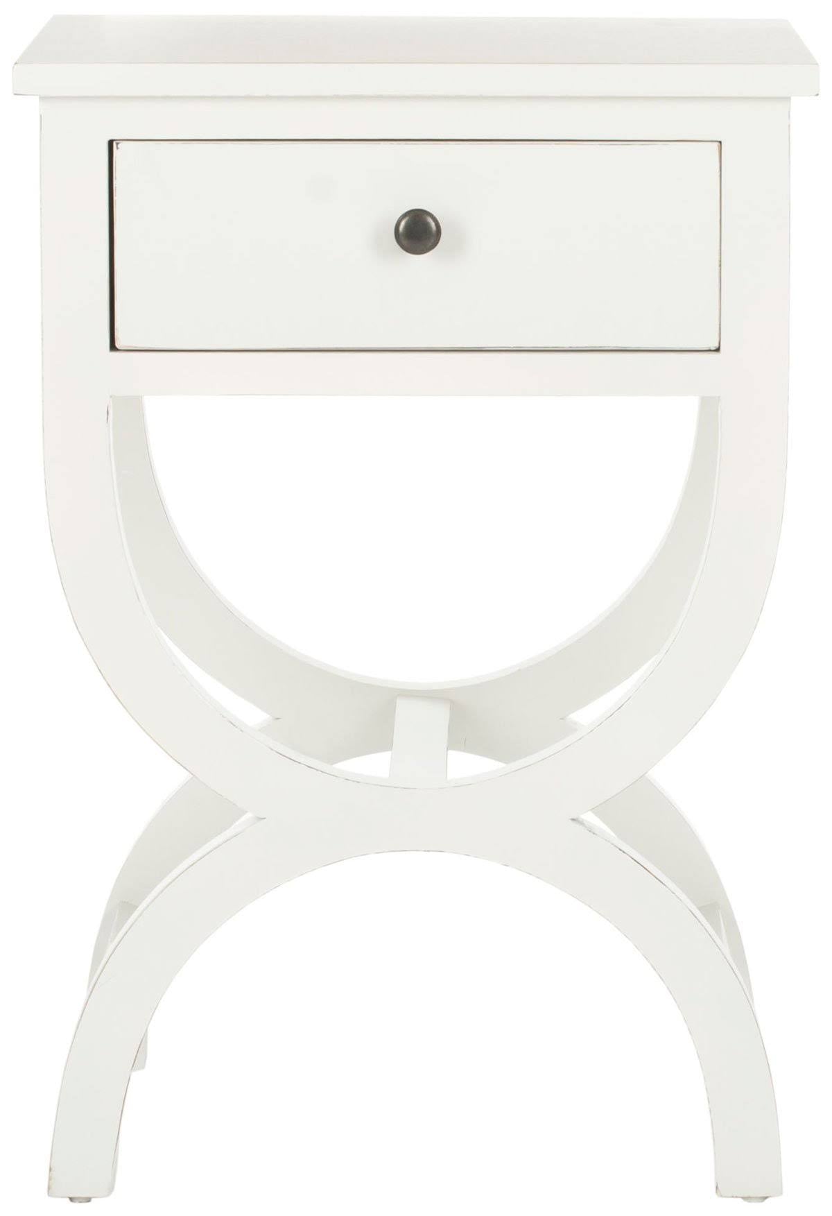 Quartz Grey Accent Table with Storage Drawer J883760