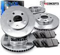 Replacement Brake Rotors Kit & Semi-Met Brake Pads A524811