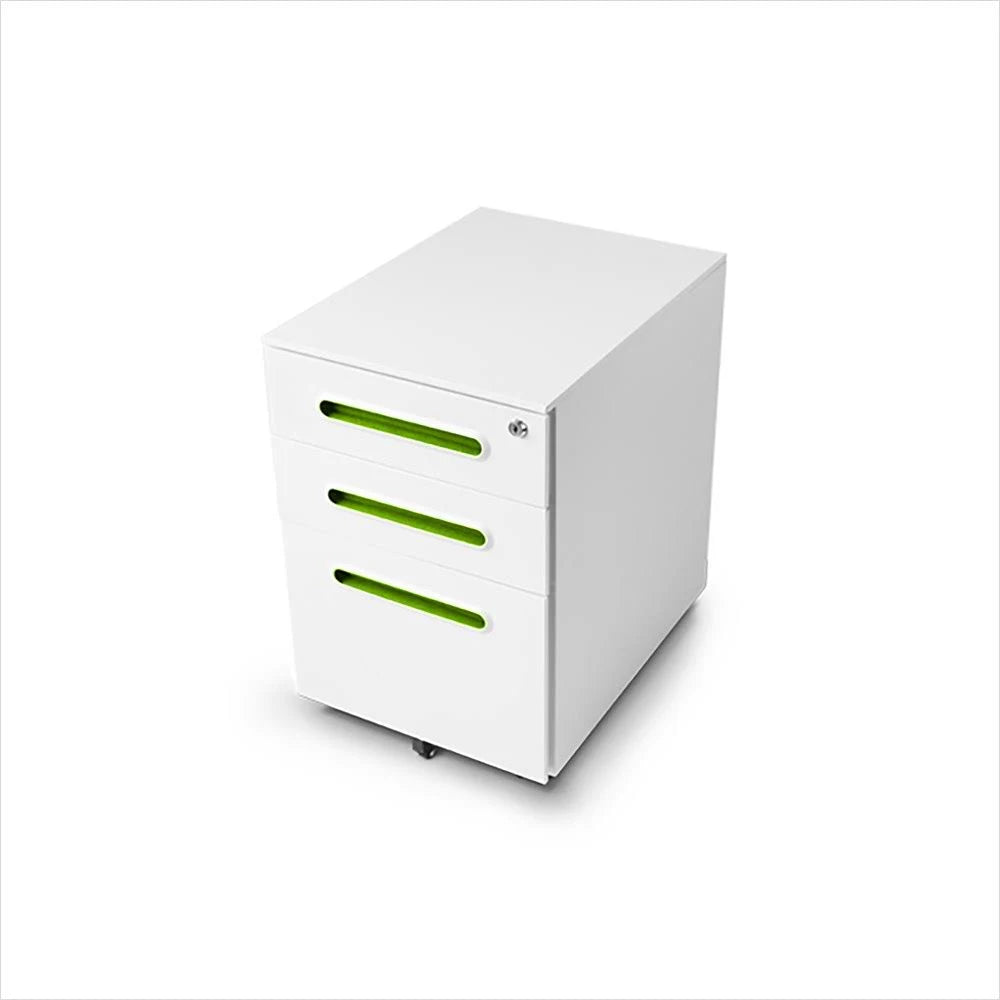 Green Steel Office Desk Cabinet N76844