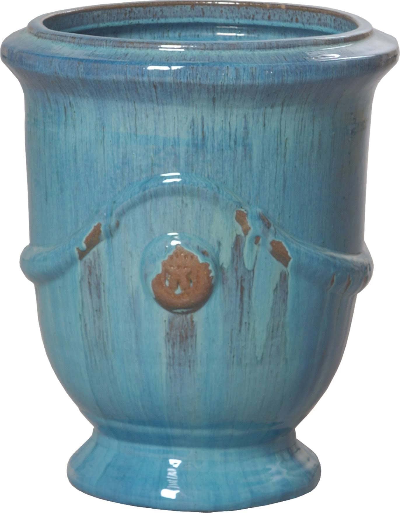 Medium Turquoise Anduze Pot C810292