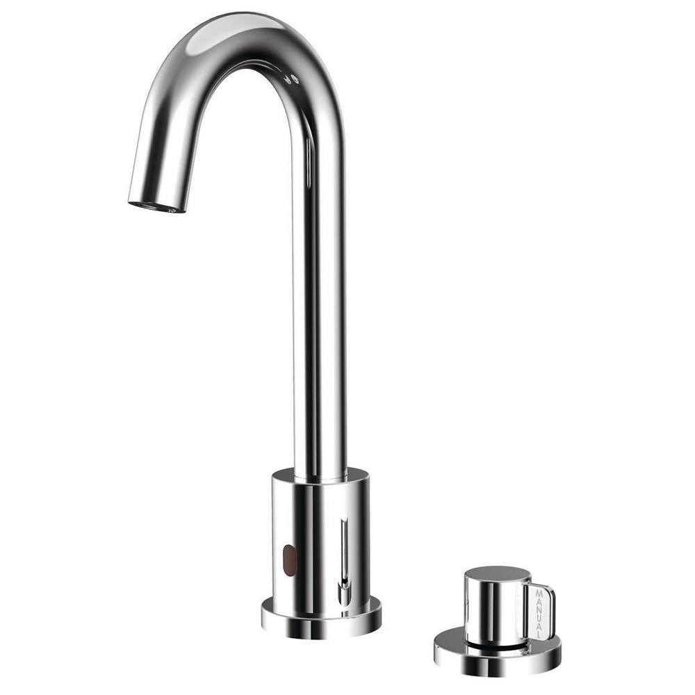 Battery Powered Centerset Bathroom Faucet O84257