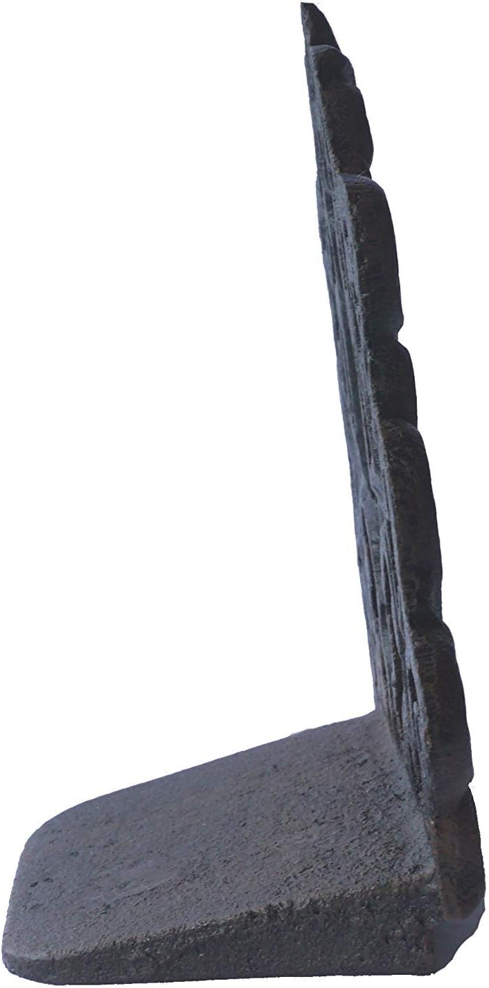Antique Black Cast Iron Door Stop (2 Piece) S587