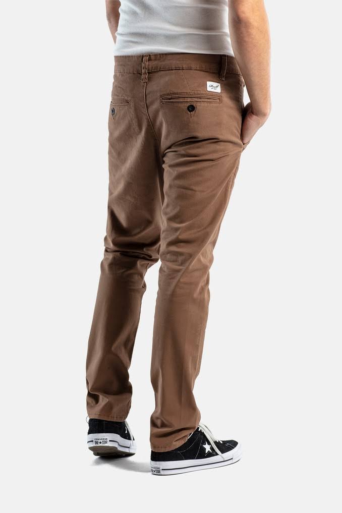 Brown Flex Tapered Chino P157