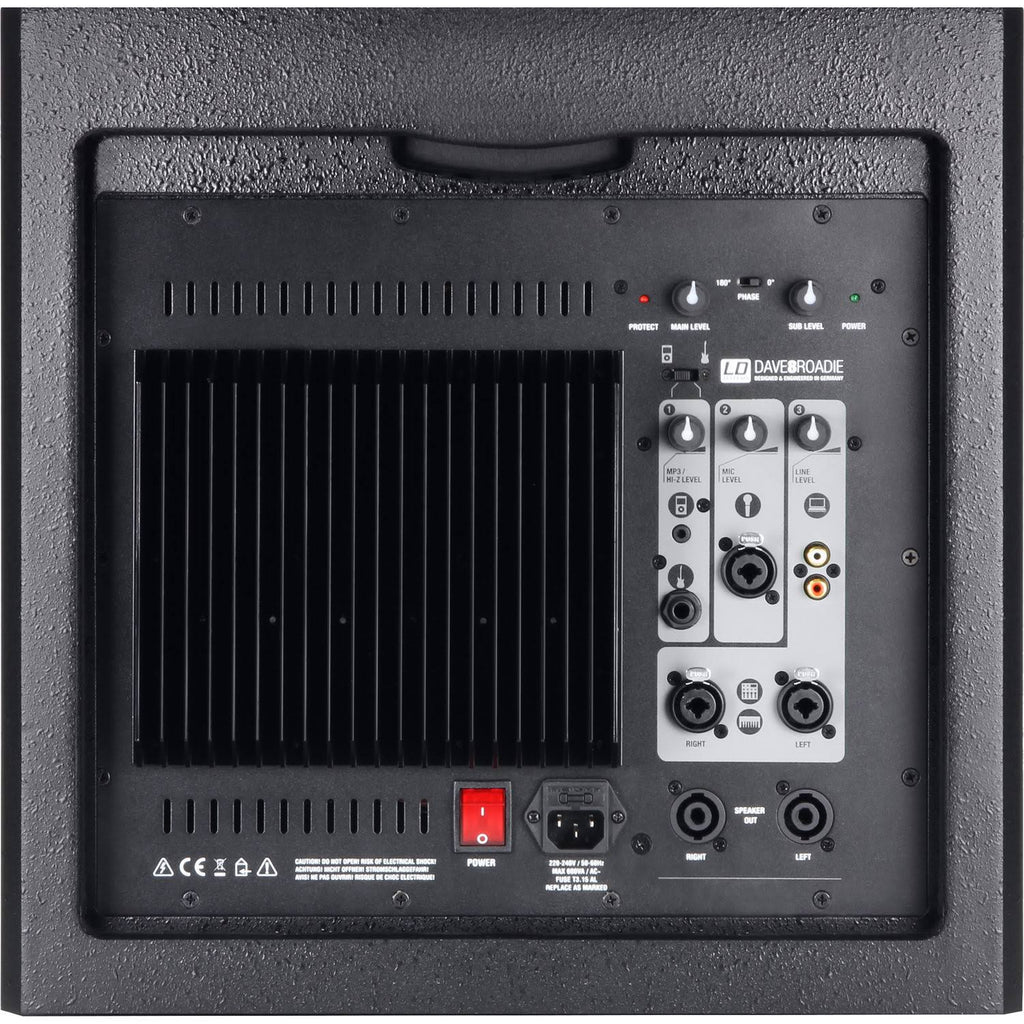 Portable Active PA System with 3-Channel Mixer R56464