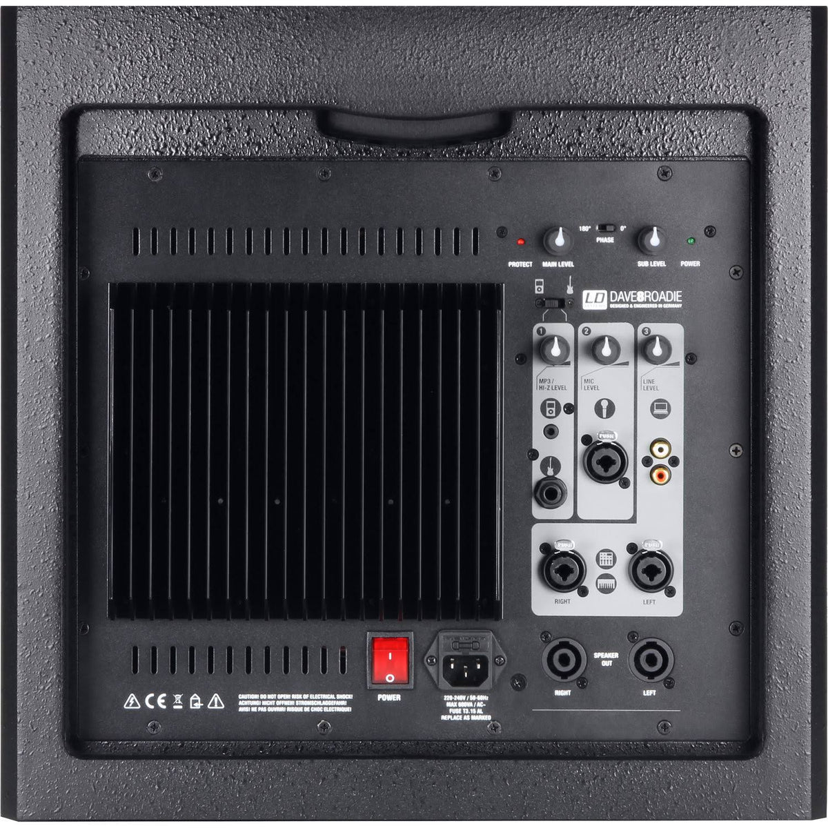 Portable Active PA System with 3-Channel Mixer R56464
