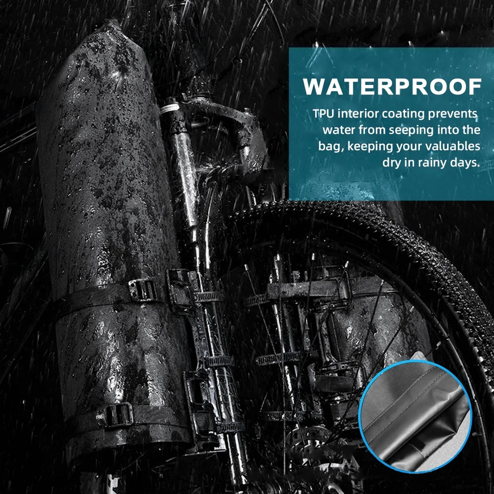 Waterproof Roll Dry Bike Fork Bag 3L/7L L1449