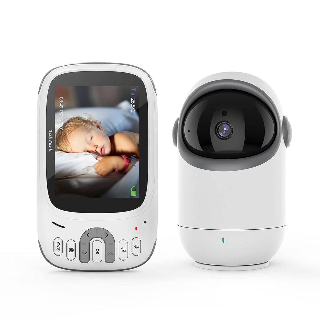 3.2 Baby Monitor with Camera and Audio, Two-Way Audio, Night Vision, Pack of 2 J242