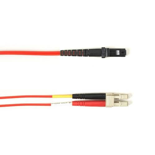 Red Fiber Optic Cable 20-m, LC-MTRJ, PVC F5104