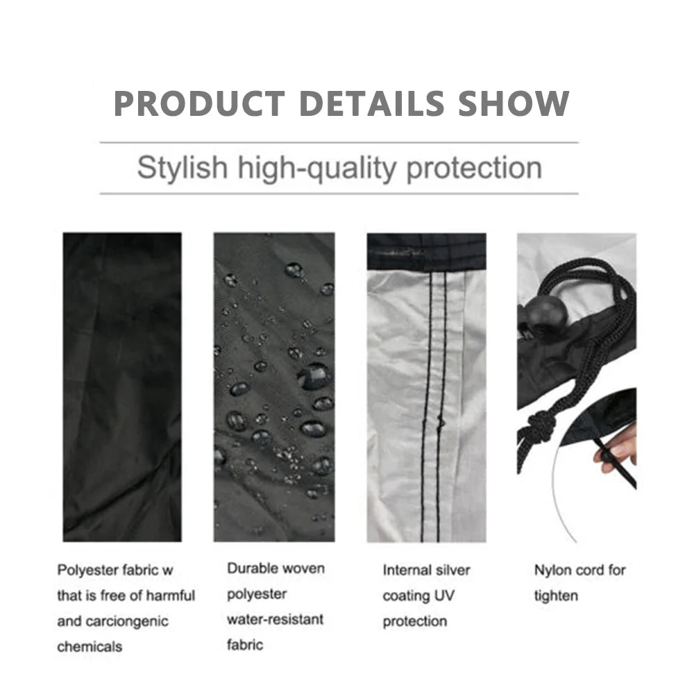 Patio Waterproof Outdoor Furniture Sofa Protector With Storage Bag N224