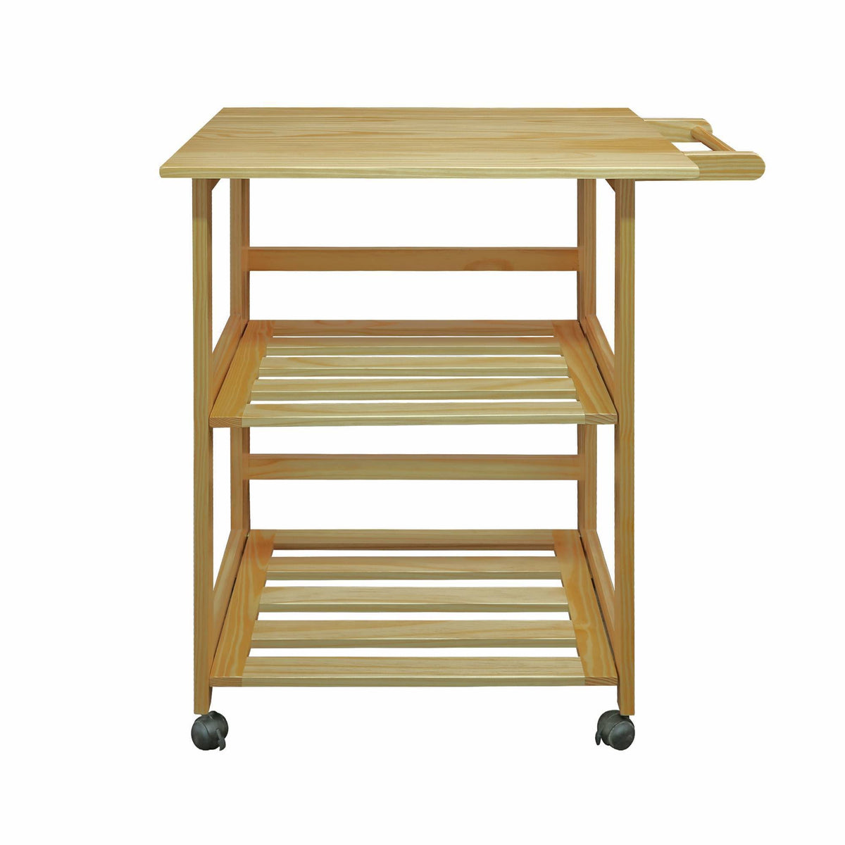 Folding Kitchen Cart with Two Shelves X967485