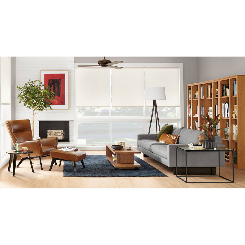 White Venatino Marble Top End Table with Stainless Steel Frame Base S232