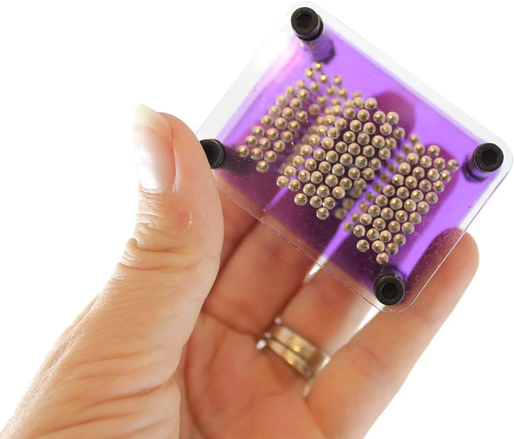 Metal Rectangle Shape Pin Art Toy N425