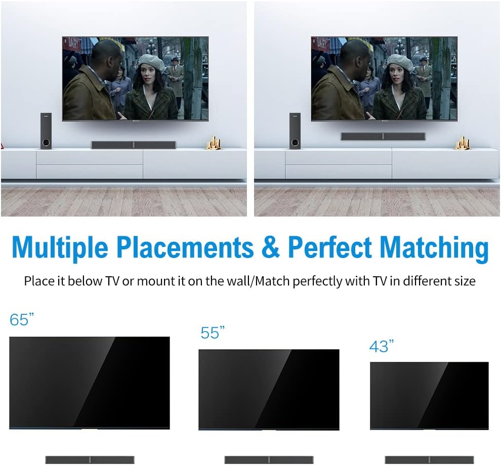 190W 2.1CH Sound Bar with Subwoofer A551