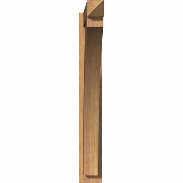5 1/2x22W x 30x22D x 42x22H Western Red Cedar Arts and Crafts Outlooker Q82513