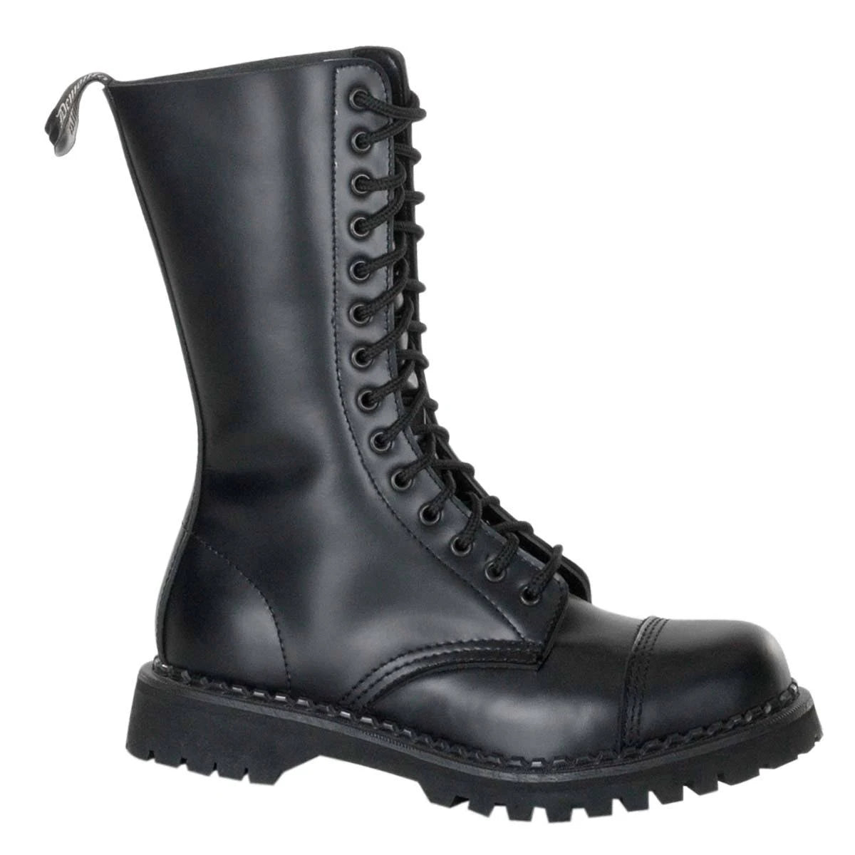 Black Leather Shoes V93834