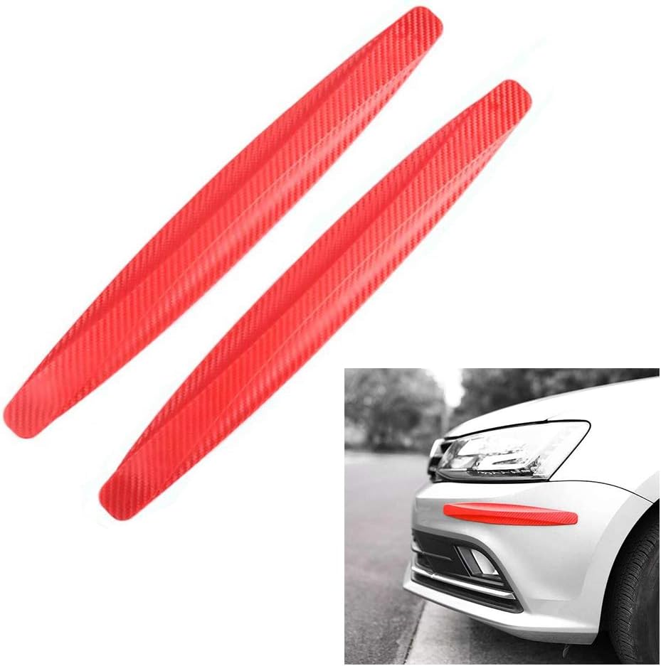 White Pack of 2 Rubber Bumper Protector Corner Guard Trim Cover B21890