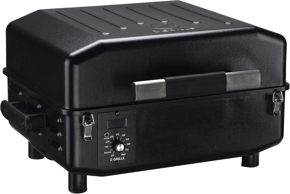 Portable Wood Pellet Grill & Electric Smoker D58682