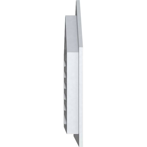 Peaked Top Gable Vent, PVC Q955