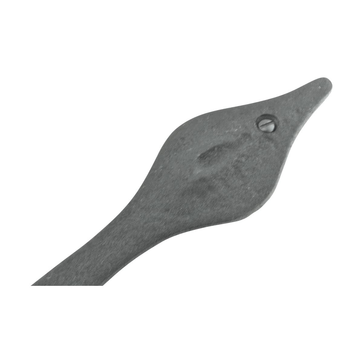 8 Strap Hinges Wrought Iron Spear Tip 11-3/4x22 Q140