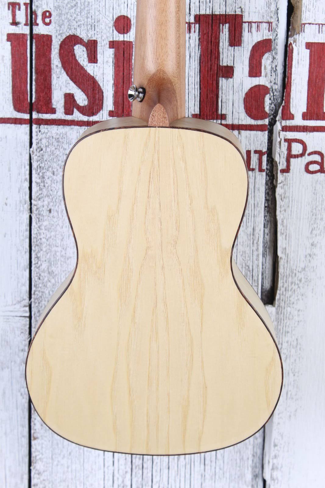 Olive Ash Burl Crescent Ukulele S316445