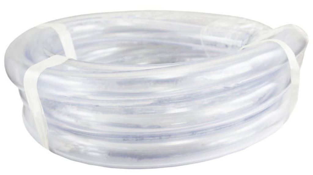 25 ft x 1/2 ID Clear Flexible PVC Tubing Vinyl Hose J236