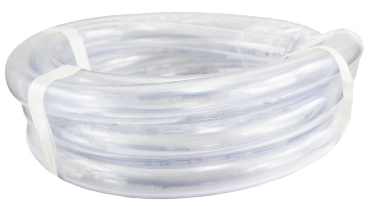 25 ft x 1/2 ID Clear Flexible PVC Tubing Vinyl Hose J236