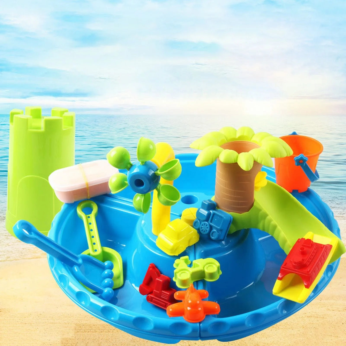 Splash Pond Water Table for Toddlers Outdoor Activity Sensory Table U591145