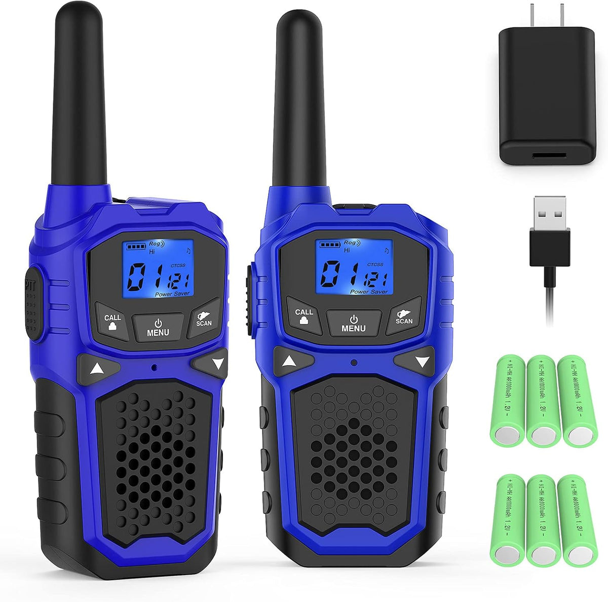 Rechargeable Long Range Two Way Radios 22 Channels S226821