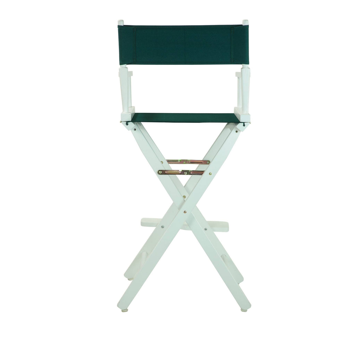 White Frame Gray Canvas Director's Chair G8038