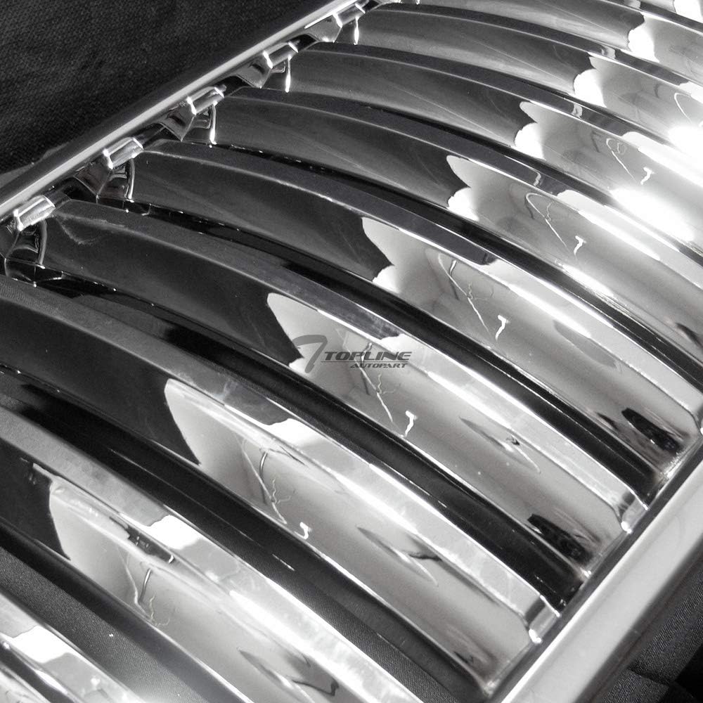 Chrome Vertical Front Grille for Chevy Silverado Tahoe Suburban F979