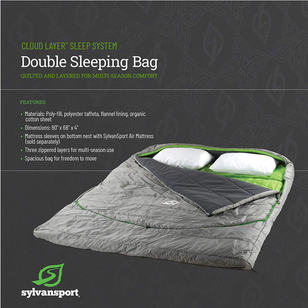 Cloud Layer Sleeping Bag with Cotton Sheet P936