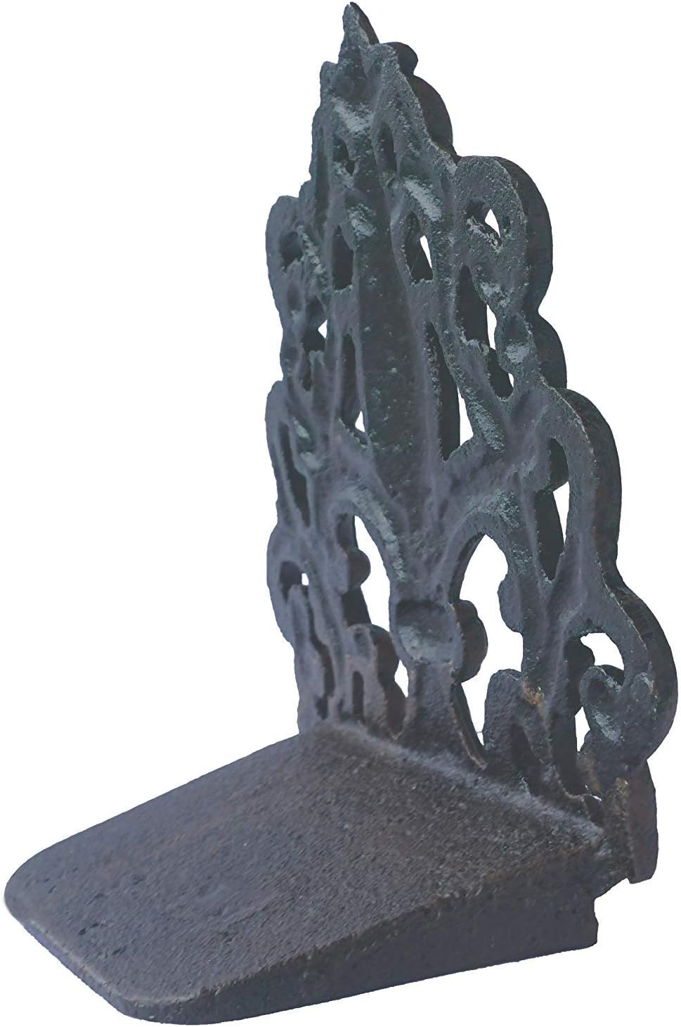 Antique Black Cast Iron Door Stop (2 Piece) S587