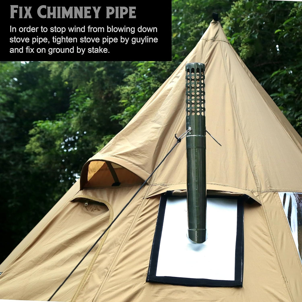 XL Wood Burning Tent Stove J58231