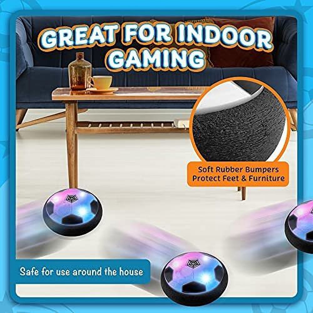 2 LED Light Soccer Balls with Foam Bumpers X737574