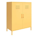 Yellow 2 Door Metal Storage Cabinet A6314
