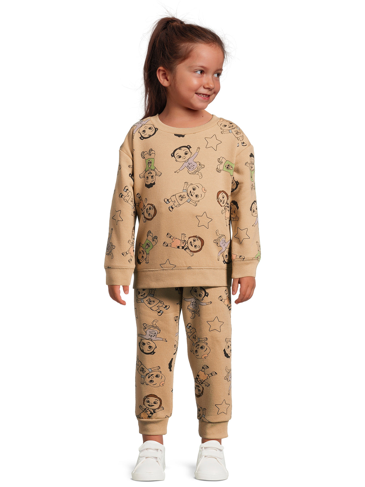 Toddler Pullover and Jogger Pants Outfit Set, 2-Piece L5355