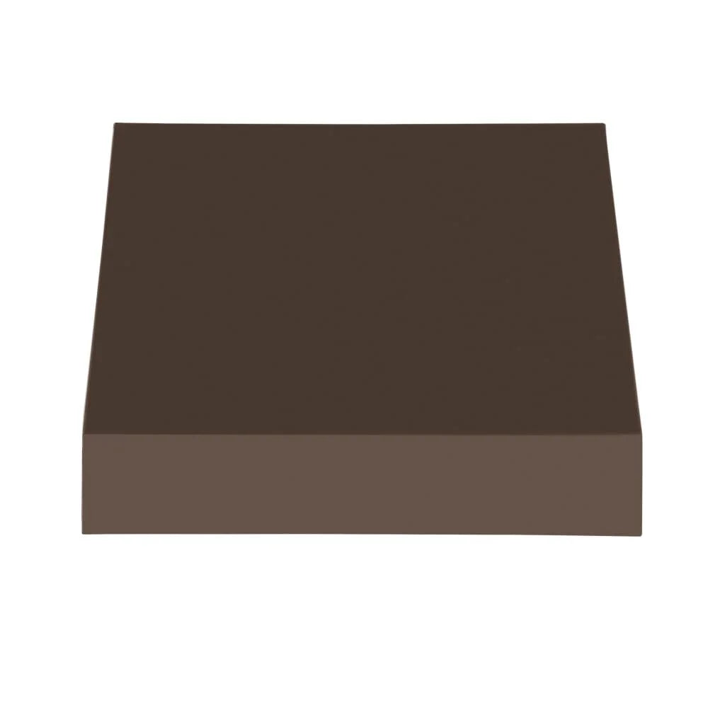 Brown Acrylic Fabric Fixed Awning H689