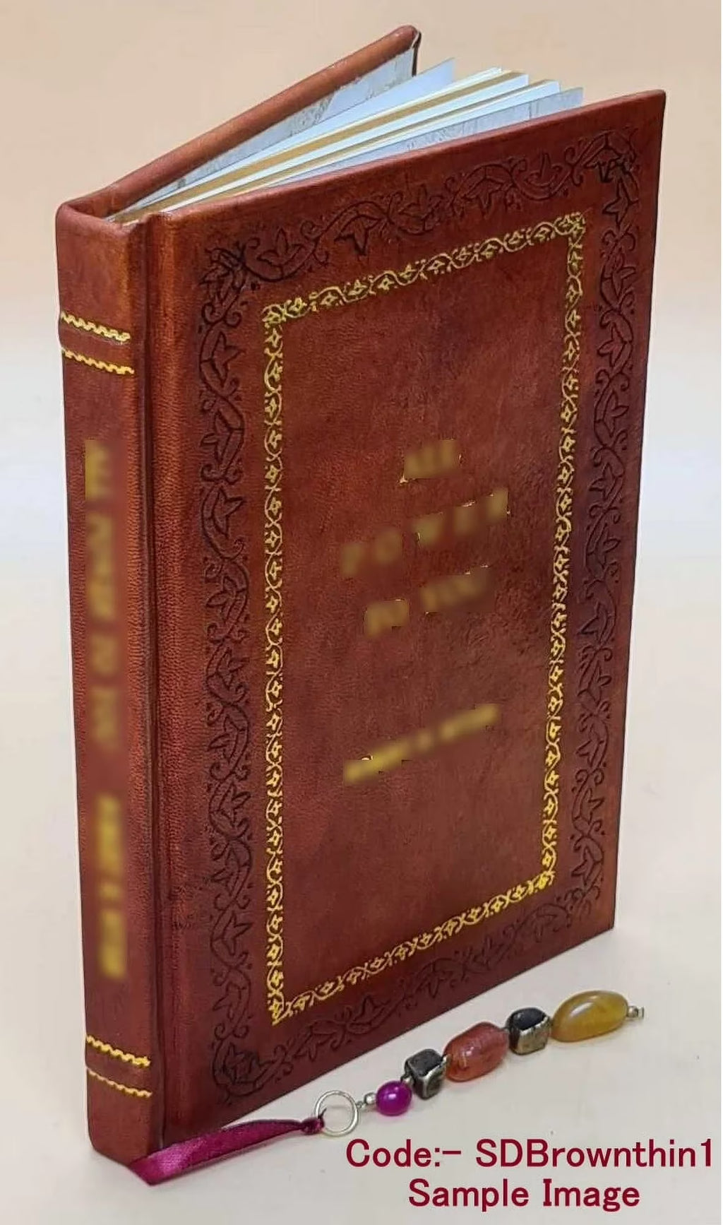 Premium Leather Bound Book I98729